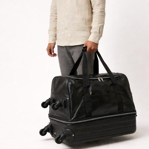 شنطة سفر دافل بكفرات | فايبر وجلد