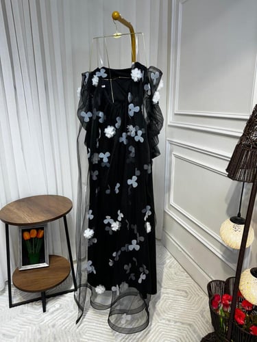 فستان لخامه: لكرا + تل+ قصات ليزر اورجنزا 1-2-3-4-...