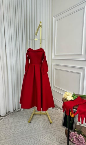 فستان جديد هلو نوني للفساتين لون واحد الخامه:باربي