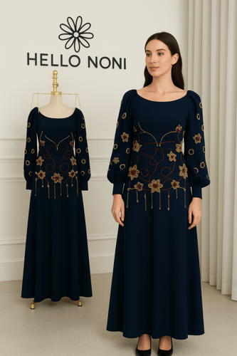 فستان كحلي Royal Midnight – Royal Midnight Navy Dr...