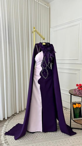 Twilight Orchid – فستان أوركيد الغروب