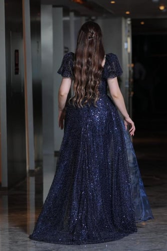 فستان الخامه: ترتر+ تفته استرتش + اورجنزا ساده