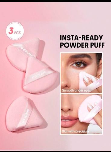 اسفنجة بودر مكياج 3 قطع