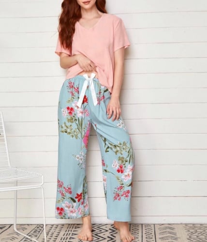 طقم بجامه بربطة أمامية