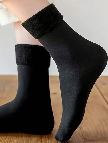 جوارب ثقيلة اسود زوج واحد