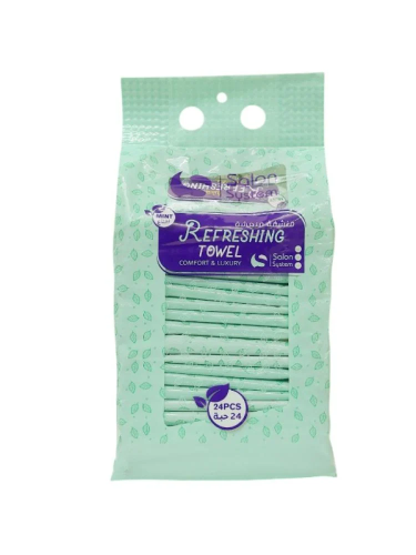 مناشف منعشة برائحة النعناع من صالون سستم – 24 حبة...