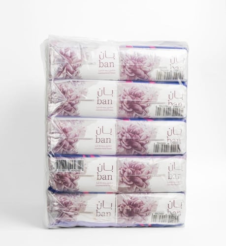 مناديل بان 300 منديل مفرد عبوة من 50 علبه