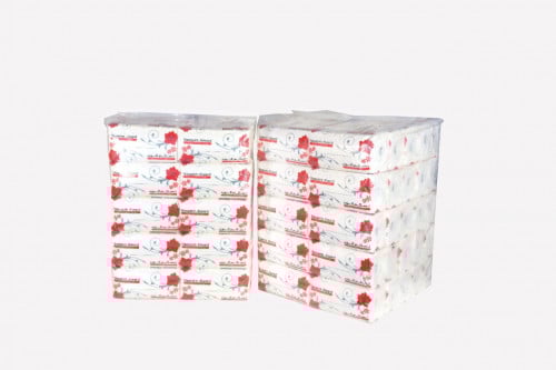 مناديل نسائم الورد 300 منديل مفرد ( عبوة من 100 حب...