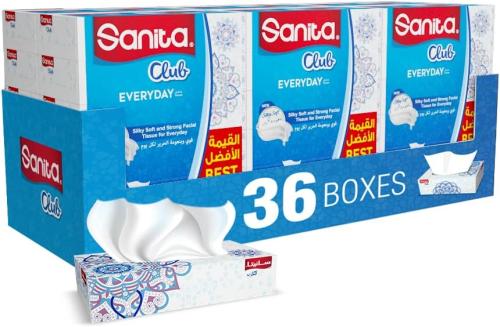 مناديل هلا طبقتين – 40 عبوة × 760 ورقة بجودة عالية...