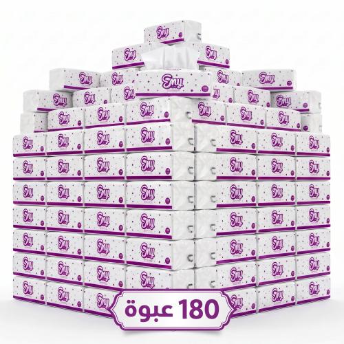 مناديل ايمي 180 عبوة × 300 منديل مفرد - عرض العائل...