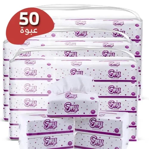 ايمى 50 عبوة مناديل 300منديل مفرد