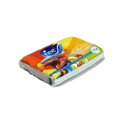 فاين فلافي مناديل وجه ناعمة 60 منديل - عبوة سلم با...