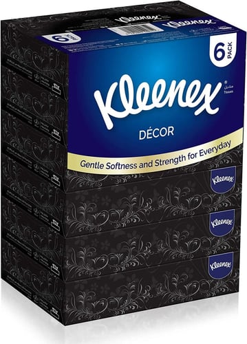 مناديل كلينكس ديكور 76منديل مزدوج 5+1