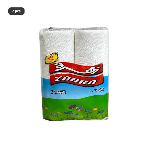 منديل مطبخ زهرة - امتصاص قوي ونظافة فورية للمطبخ