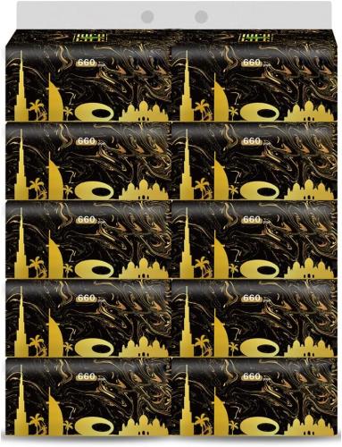 مناديل وجه NKX ثلاثية الطبقات من لب الخشب الخام –...