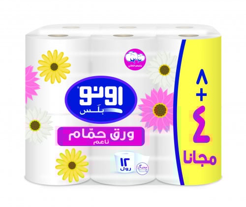 اونو بلس مناديل حمام 220 منديل 12 رول