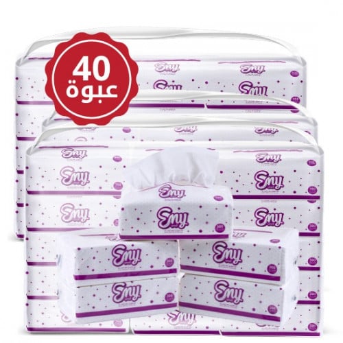 مناديل ايمي 40 عبوه 300 منديل مفرد