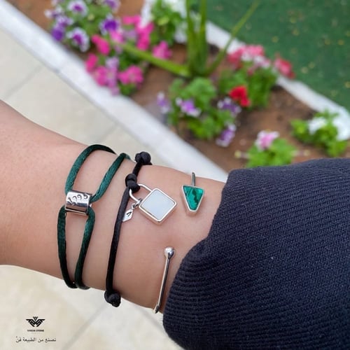 أسوارة الملاكايت الفضه