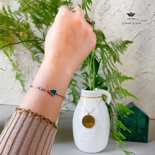 أسوارة الملاكايت الفضه