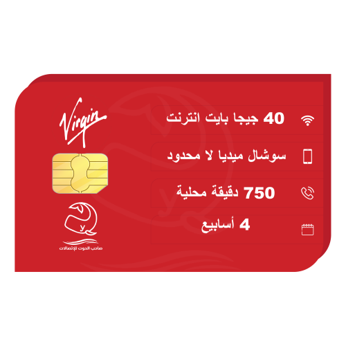 Virgin SIM card 100 for 4 weeks