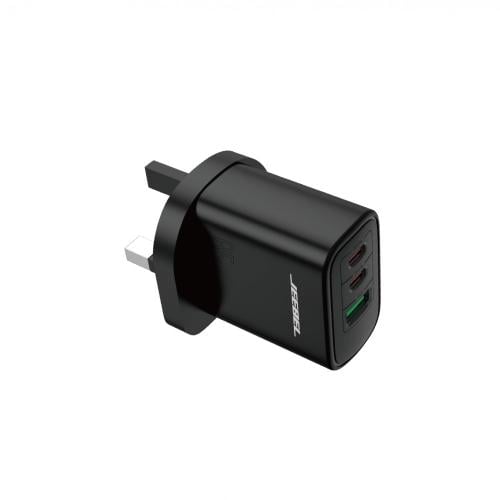 65W WALL CHARGER 2PD+USB PORTS