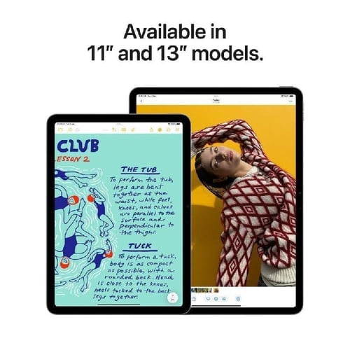 ابل آيباد آير 13انش أم 3 2025 256GBرمادي