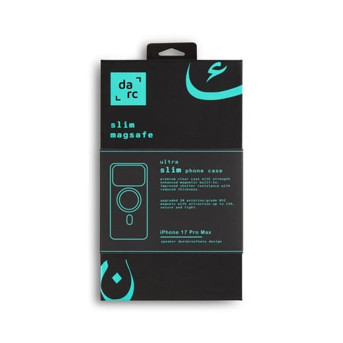 كفر حماية ايفون 17 من دارك ماج سيف نحيف - شفاف لام...