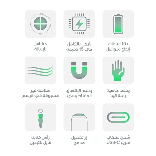 قلم ايباد EPencil X من E ONE - ابيض