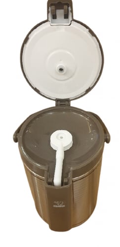 ترمس ابو فيل ظغط ستانلس ستيل صناعه يابانيه تحفظ ال...