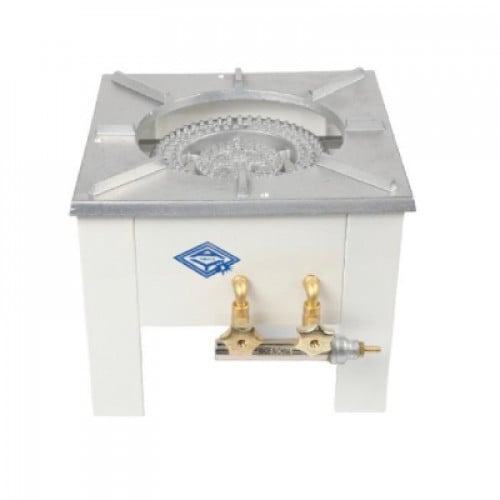 موقد ابيض 2 عين المفاتيح متقاربه رقم 10 كبير للمطب...