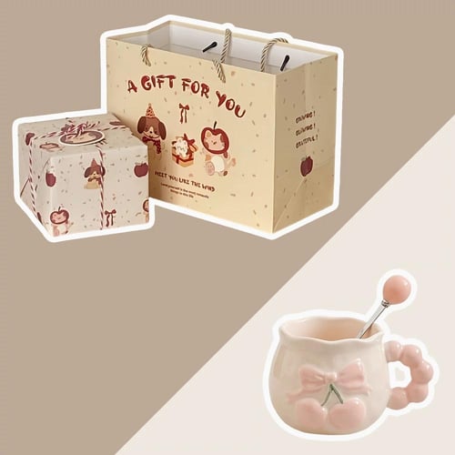 اكواب مع التغليف والكيس