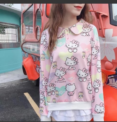 بلوفر hello kitty