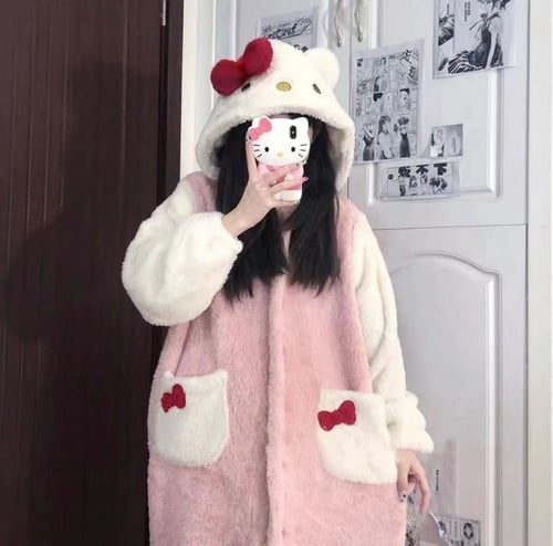 معطف هيلو كيتي