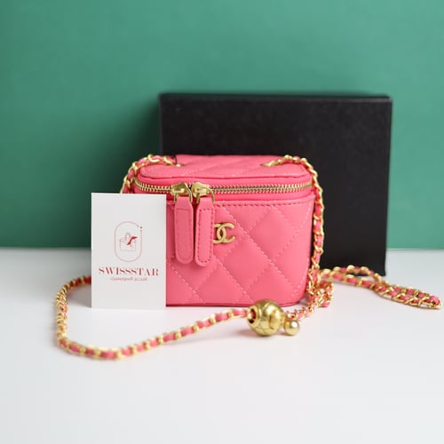 شنطة شانيل فانيتي بدون مسكة C157