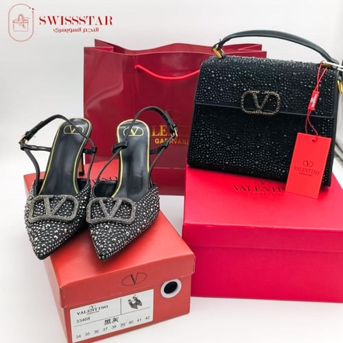 طقم نسائي شنطة + شوز