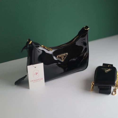 شنطة برادا ري اديشن لامع B112