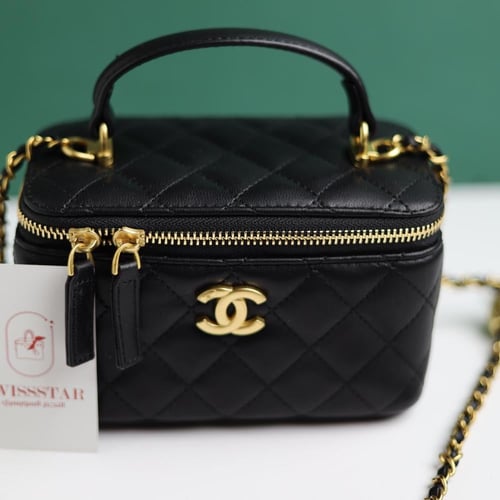 شنطة شانيل فانيتي - بمسكة علوية C106