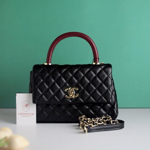 شنطة شانيل كوكو هاند باق لارج C112