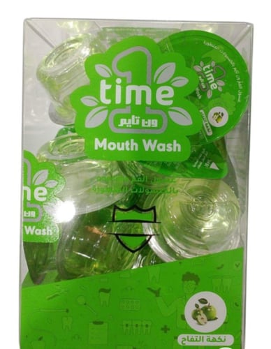 ون غسول الفم بالكبسولات المتطورة بنكهة التفاح- 20...