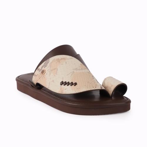 حذاء سعودي مودرن باللون البني 1st Collection