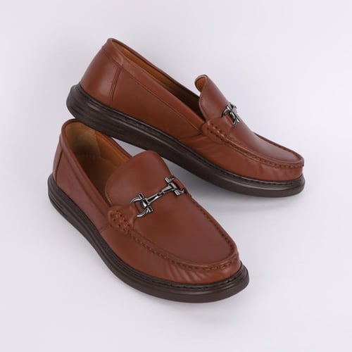 حذاء (DAILY) Dress جلد بقر طبيعي باللون الجملي