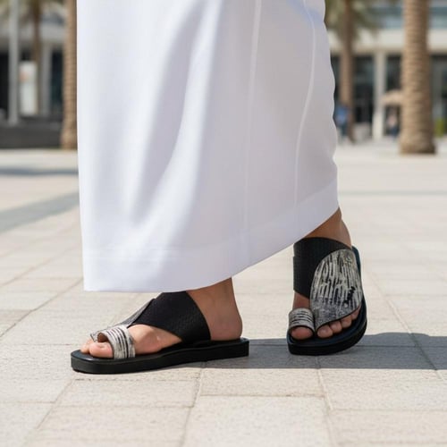 حذاء سعودي مودرن نقشات متعددة 8th Collection