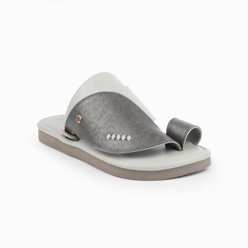 حذاء سعودي مودرن باللون الرمادي 2st Collection