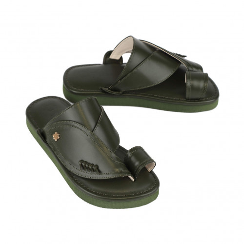 صندل كاجول أطفال جلد بقر طبيعي لون زيتي