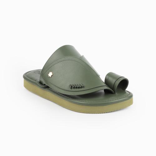 حذاء سعودي كاجول باللون الأخضر 2st Collection