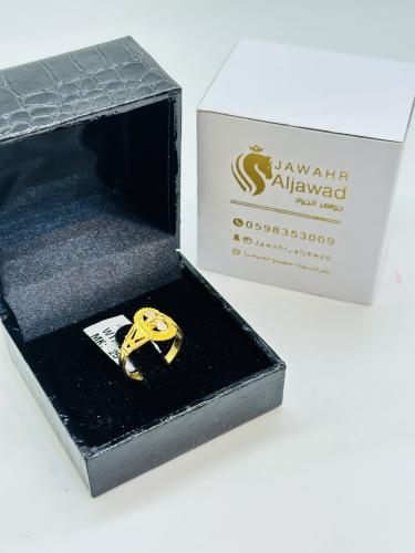 خاتم عيار 21 موديل سعودي 015