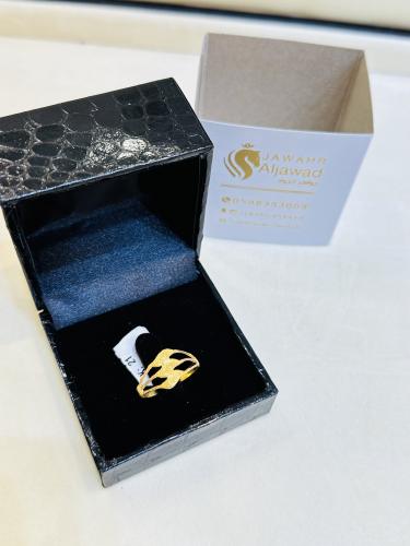 خاتم عيار 21 موديل سعودي 008