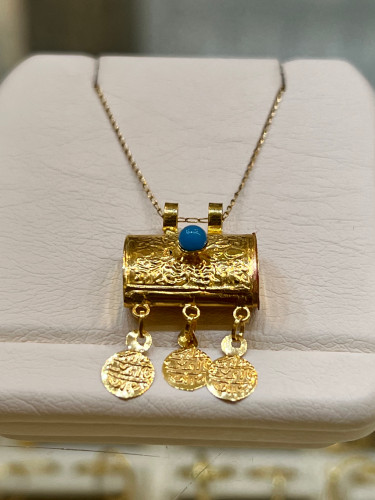 عقد ذهب شعبي