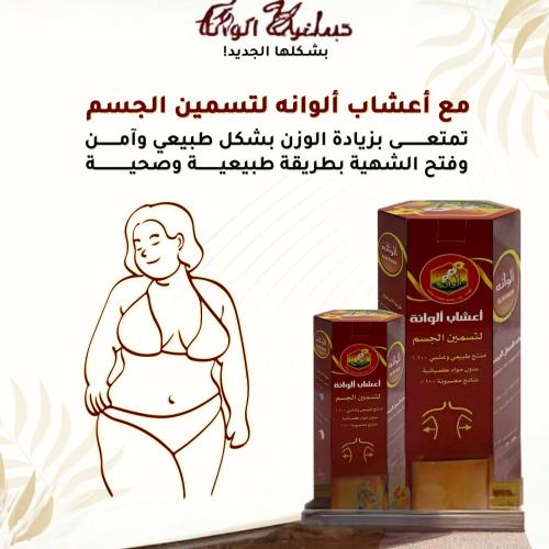اعشاب اللوانه للجسم تسمين