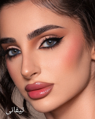 عدسات ذهبي تيفاني
